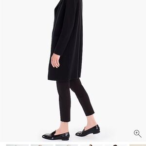 Jcrew Juliette collarless sweater-blazer